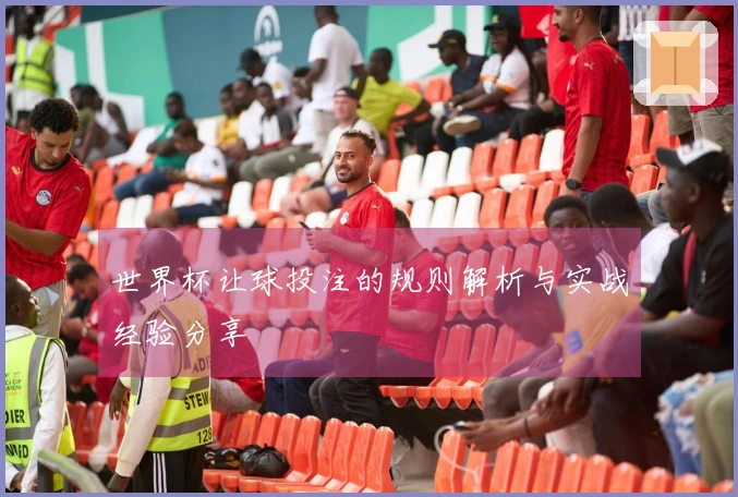世界杯让球投注的规则解析与实战经验分享
